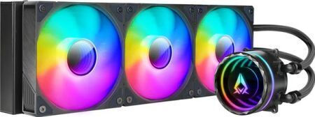 Azza Blizzard 360mm Wasserkühlsysteme AIO CPU mit 3 Lüfter 120mm und ARGB Beleuchtung