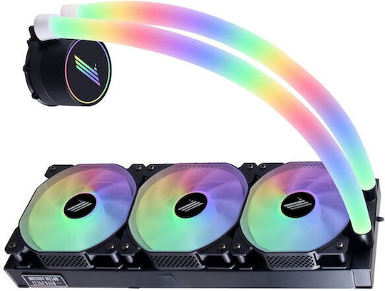1STPLAYER MT360 Infinite Space Υδρόψυξη AIO CPU με 3 Ανεμιστήρες 120mm και ARGB Φωτισμό