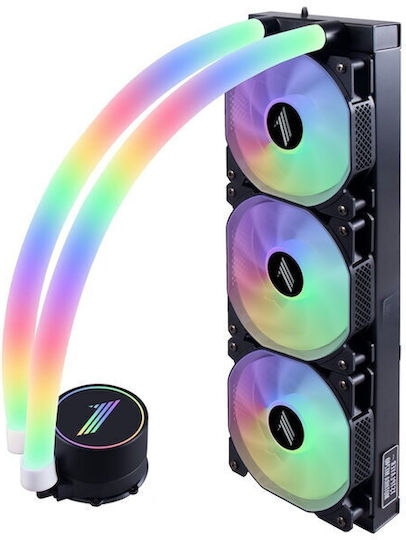 1STPLAYER MT360 Infinite Space Υδρόψυξη AIO CPU με 3 Ανεμιστήρες 120mm και ARGB Φωτισμό
