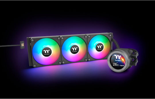 Thermaltake TH360 V2 Ultra EX ARGB v2 Υδρόψυξη AIO CPU με 2 Ανεμιστήρες 140mm