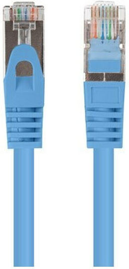 Lanberg U/UTP Cat.6 Gigabit Network Cable Ethernet 2m Blue