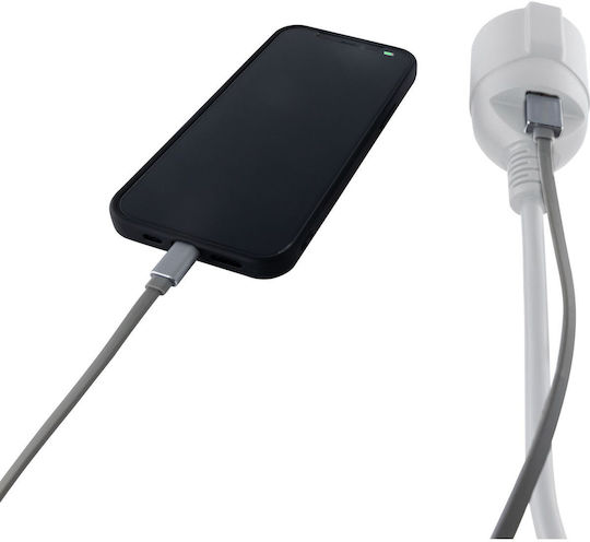 REV 1 Platz mit Kabel 3m Weiß
