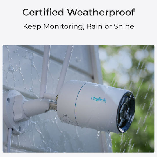 Reolink W330 IP Surveillance Camera Wi-Fi 4K Waterproof with Two-Way Communication and Lens 4mm