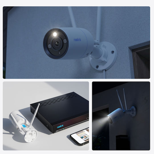 Reolink W330 IP Surveillance Camera Wi-Fi 4K Waterproof with Two-Way Communication and Lens 4mm