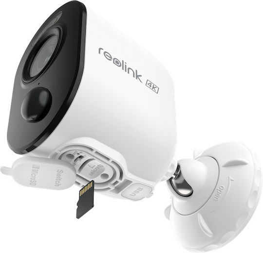Reolink Argus Series B310 IP Surveillance Camera Wi-Fi Full HD+ 3MP Waterproof Battery Powered with Two-Way Communication and Lens 4mm