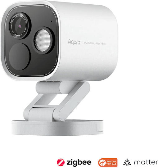 Aqara HUBG5PRO-W-POE IP Cameră de Supraveghere Full HD+ 4MP Rezistentă la apă cu Lentilă 4.2mm