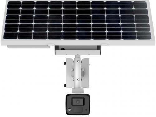 Hikvision DS-2XS2T47G1-LDH4G IP Überwachungskamera 4G Full HD+ 4MP Wasserdicht Batteriebetrieben mit Lautsprecher und Objektiv 4mm
