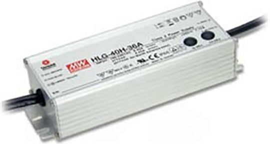 Mean Well HLG40H-30A LED Power Supply Waterproof IP65 Power 40W with Output Voltage 30V