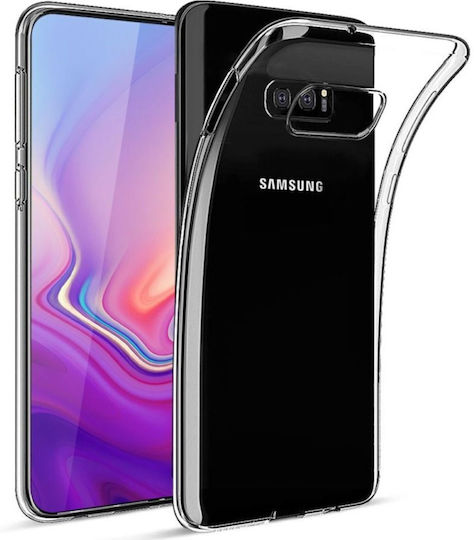 Ultra Slim Umschlag Rückseite Silikon 0.5mm Transparent (Galaxy S10 Lite)