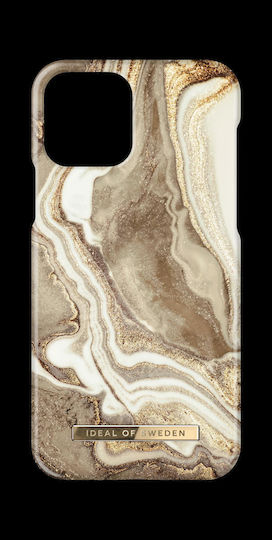 iDeal Of Sweden Printed Back Cover Plastic Golden Sand Marble (iPhone 13 Pro)