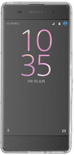 Roxfit Back Cover Silicon Alb (Xperia XA)