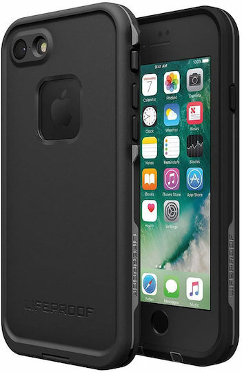 LifeProof Fre Back Cover Πλαστικό 2mm Αδιάβροχο Μαύρο (iPhone SE 2022/2020)