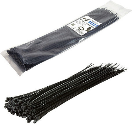 LogiLink Plastic Cable Ties In Black Colour 100 Pieces KAB0040B