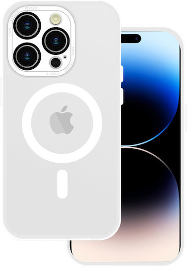 Tel Protect Задна корица Пластмаса Бял (iPhone 15 Plus)