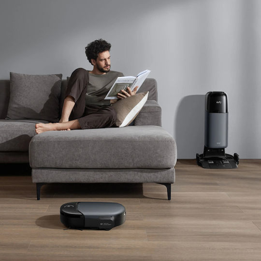 Eufy Omni S1 Robot Vacuum Cleaner with Laser Mapping & Suction Power 8000Pa Black
