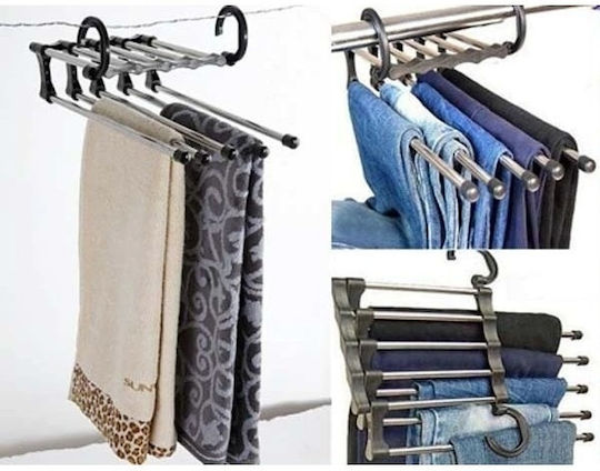 Schrankbügel für Hosen Metallisch Silber DWX7T7YBM 1Stück
