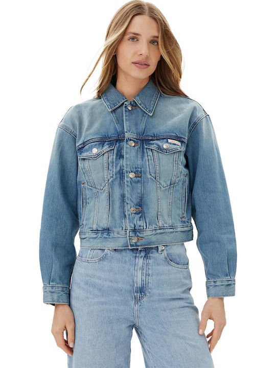 Calvin Klein Jachetă din denim Gold Dust