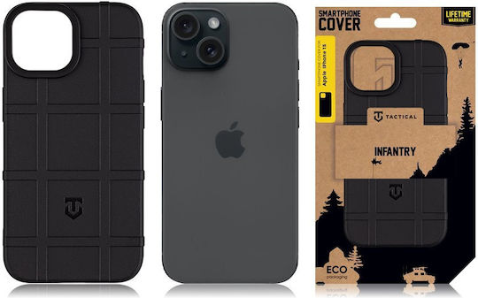 Tactical Infantry Cover Back Cover Negru (iPhone 15)