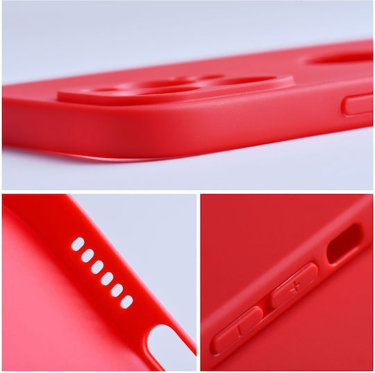 Forcell Soft TPU Back Cover Σιλικόνης Κόκκινο (Redmi Note 12 4G)