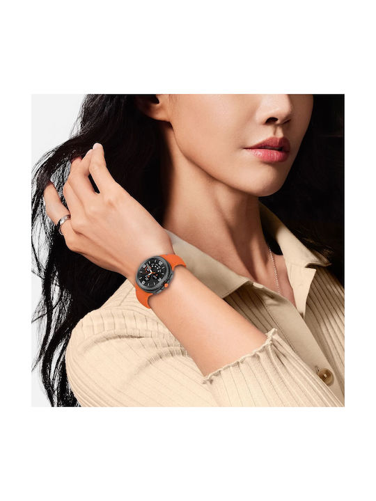 Tech-Protect Каишка Силикон Син (SAMSUNG Galaxy Watch 8, Classic)