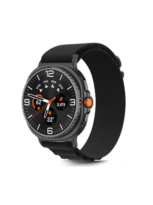 Tech-Protect Strap Black (SAMSUNG WATCH 8, CLASSIC) Tech-Protect Strap Black (SAMSUNG WATCH 8, CLASSIC)