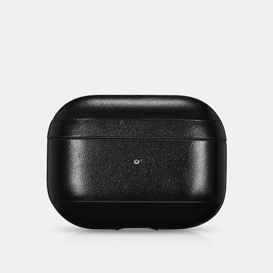iCarer Vintage Leather Θήκη Δερμάτινη σε Κόκκινο χρώμα για Apple AirPods Pro