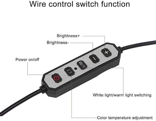 Aesthetic Center Lighting 3200K-5600K 36W White
