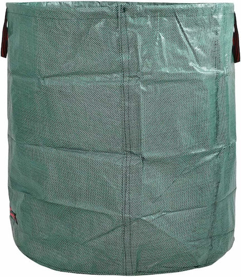 vidaXL Trash Bags for the Garden Capacity 272lt with Handles 67x67cm 12pcs Green