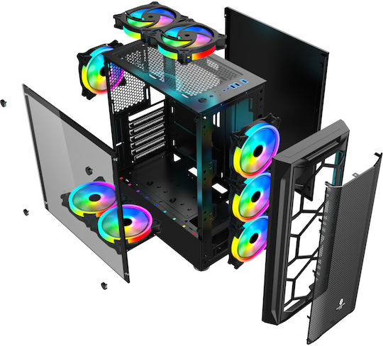 ProGaming Compit Diamond Desktop PC (i5-10400F/32GB DDR4/1TB SSD/GeForce GTX 1660 Super/W11 Home) Negru