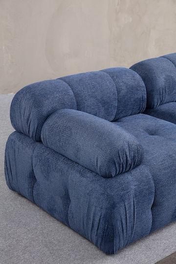 Kleine Ecke Sofa Blau 290x160x75cm