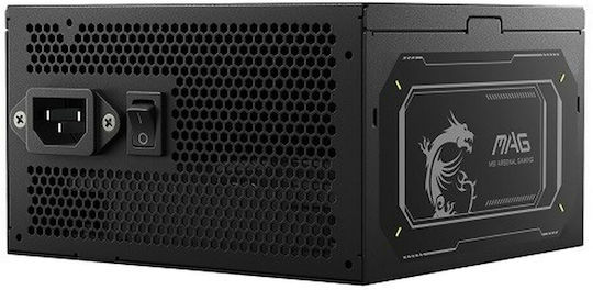 MSI MAG A750GL PCIE5 750W Черен Компютърно захранване Пълен модул 80 Plus Gold