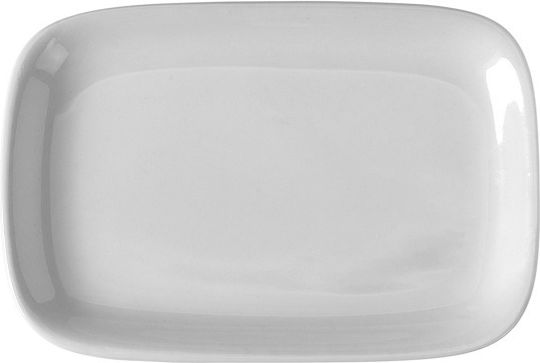 Πιατέλα Ορθογώνια Πορσελάνης Λευκή 21x13,5cm Gtsa 60-071123 00011383