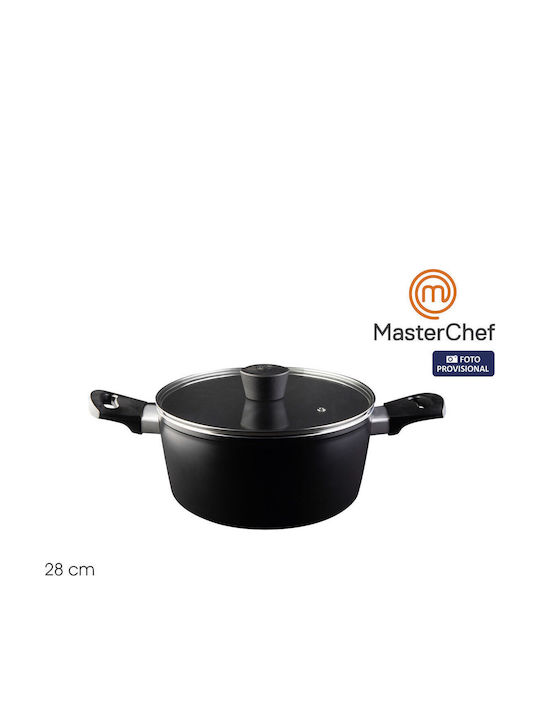 MasterChef Set de oale din aluminiu cu strat antiaderent 4buc