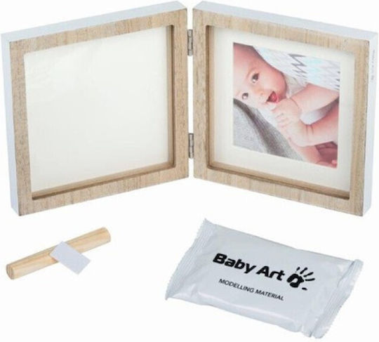Baby Art Κορνίζα για Αποτύπωμα Μωρού από Ξύλο