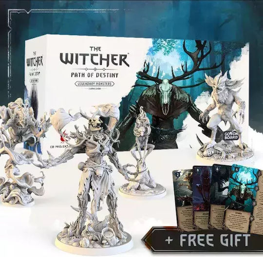 Game Expansion The Witcher: Path of Destiny Legendary Monsters for 1-5 Players 14+ Years Old (EN) Go On Board