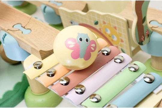 Tooky Toys Βρεφικό Παιχνίδι Μουσική Πίστα από Ξύλο με Μουσική για 18+ Μηνών
