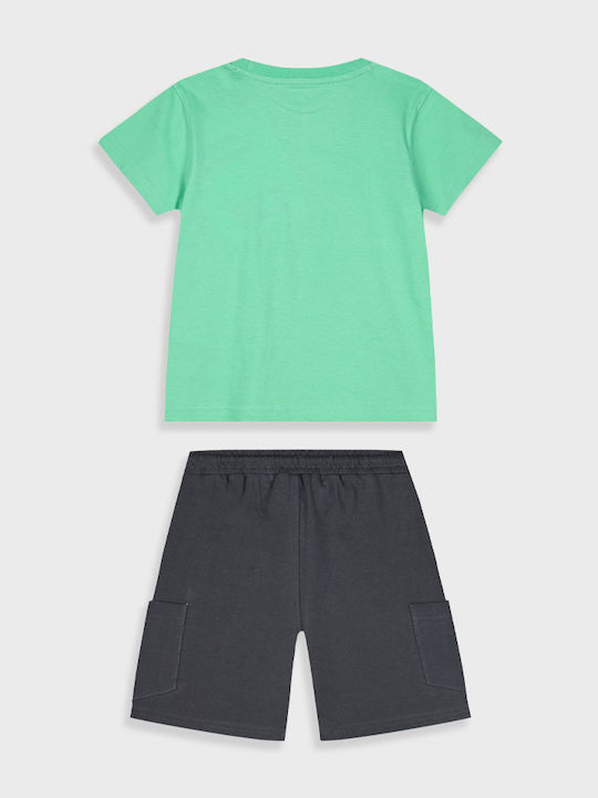 Kids' Set with Shorts Summer 2pcs Blue