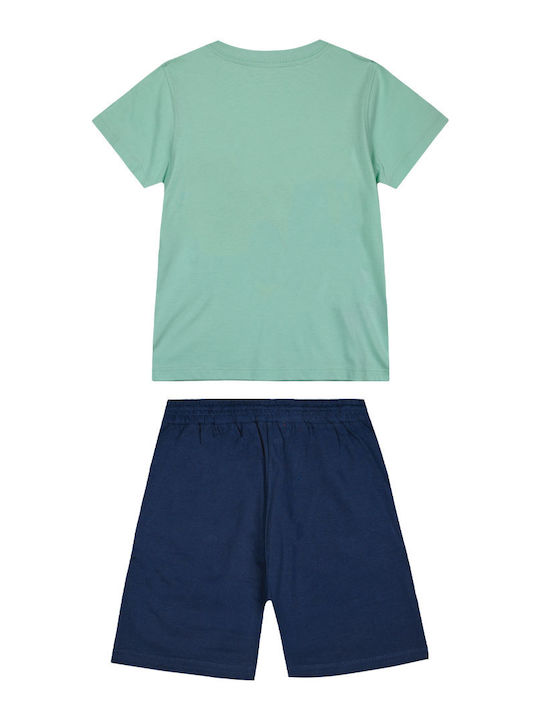 Kids' Set with Shorts Summer 2pcs White