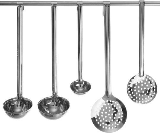 Hendi Shallow Slotted Colander Stainless Steel Silver Spoon 9cm