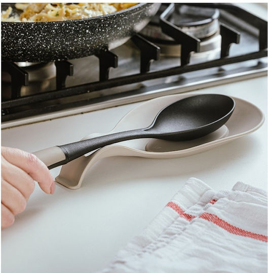 Nava Misty Shallow Ragu Spoon Nylon Beige 36cm