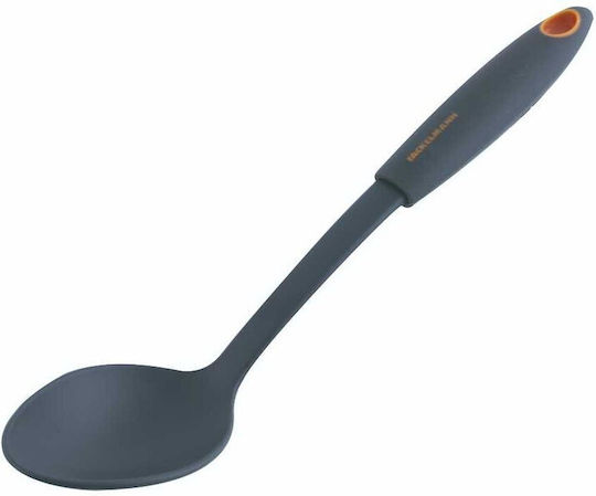 Fackelmann Shallow Slotted Spoon Plastic Gray 6.5cm