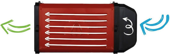 Facem Tre Spade Atacama Pro Αποξηραντής Τροφίμων για 6 δίσκους 500W 27x26x50cm