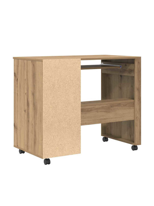 Computer Office Wooden Walnut 91x50x77cm