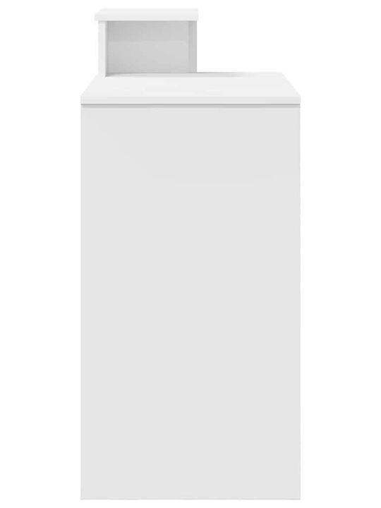 Schreibtisch Regal Holz White 106x40x88.5cm