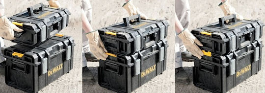DEWALT На колела Пластмасов Скрин 3 отделения с кутия за инструменти