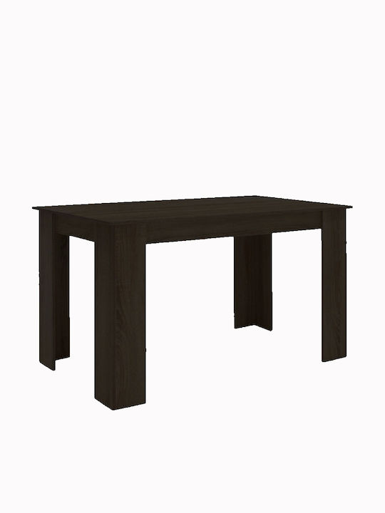 Hazel Tisch Speisesaal Holz Wenge 120x80x75cm