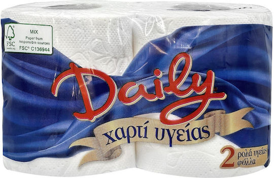 Daily Χαρτί Υγείας 2 Ρολά