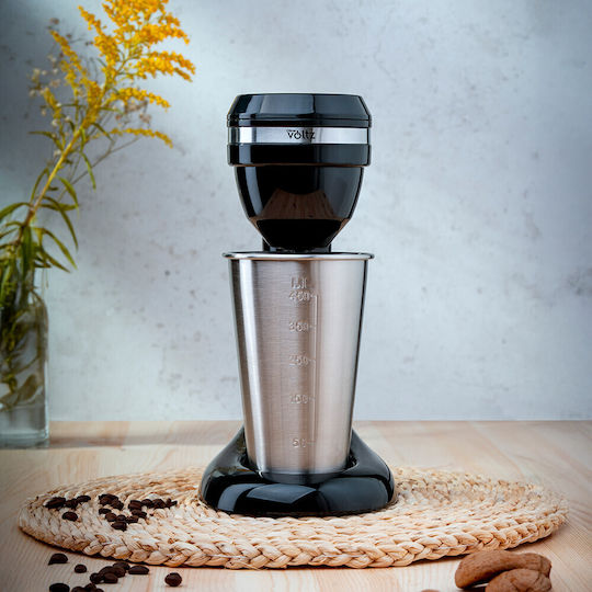 Voltz Kaffeefrother Tischplatte 100W Schwarz