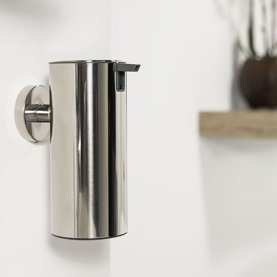 TIGER Επιτοίχιο Dispenser από Ανοξείδωτο Ατσάλι Γκρι 240ml