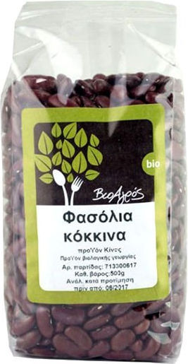 Βιο Αγρός Φασόλια Κόκκινα Bio 500gr
